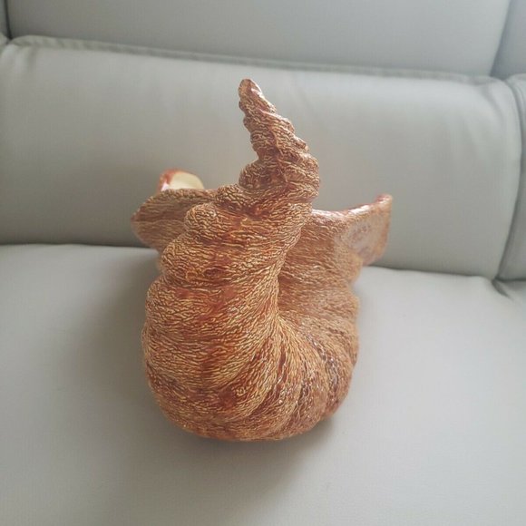 Ceramic Cornucopia Horn of Plenty 12" - Picture 4 of 6